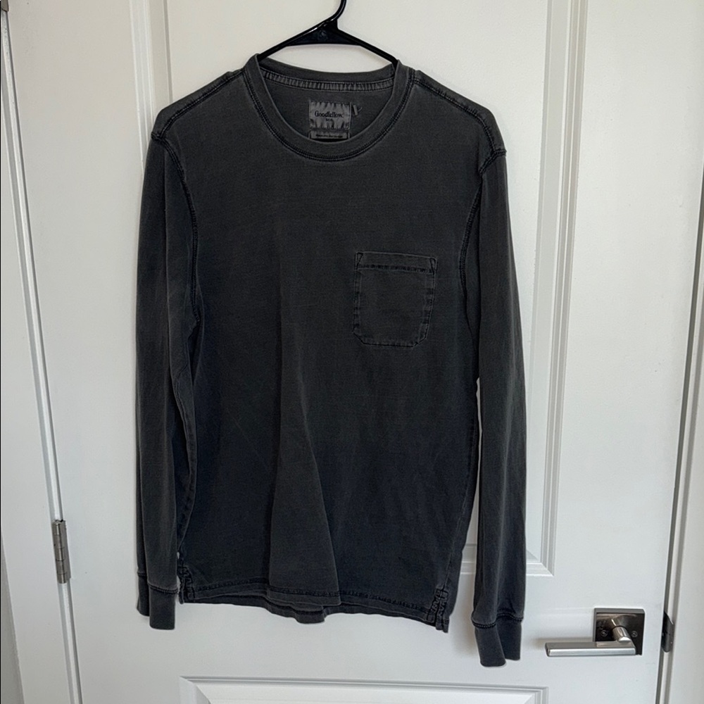Goodfellow & Co Black Long Sleeve Tee